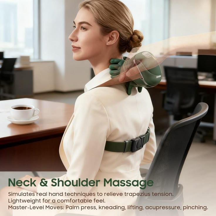 Scientific Zoning: How 4D Massagers Match the Contours of Your Cervical Spine
